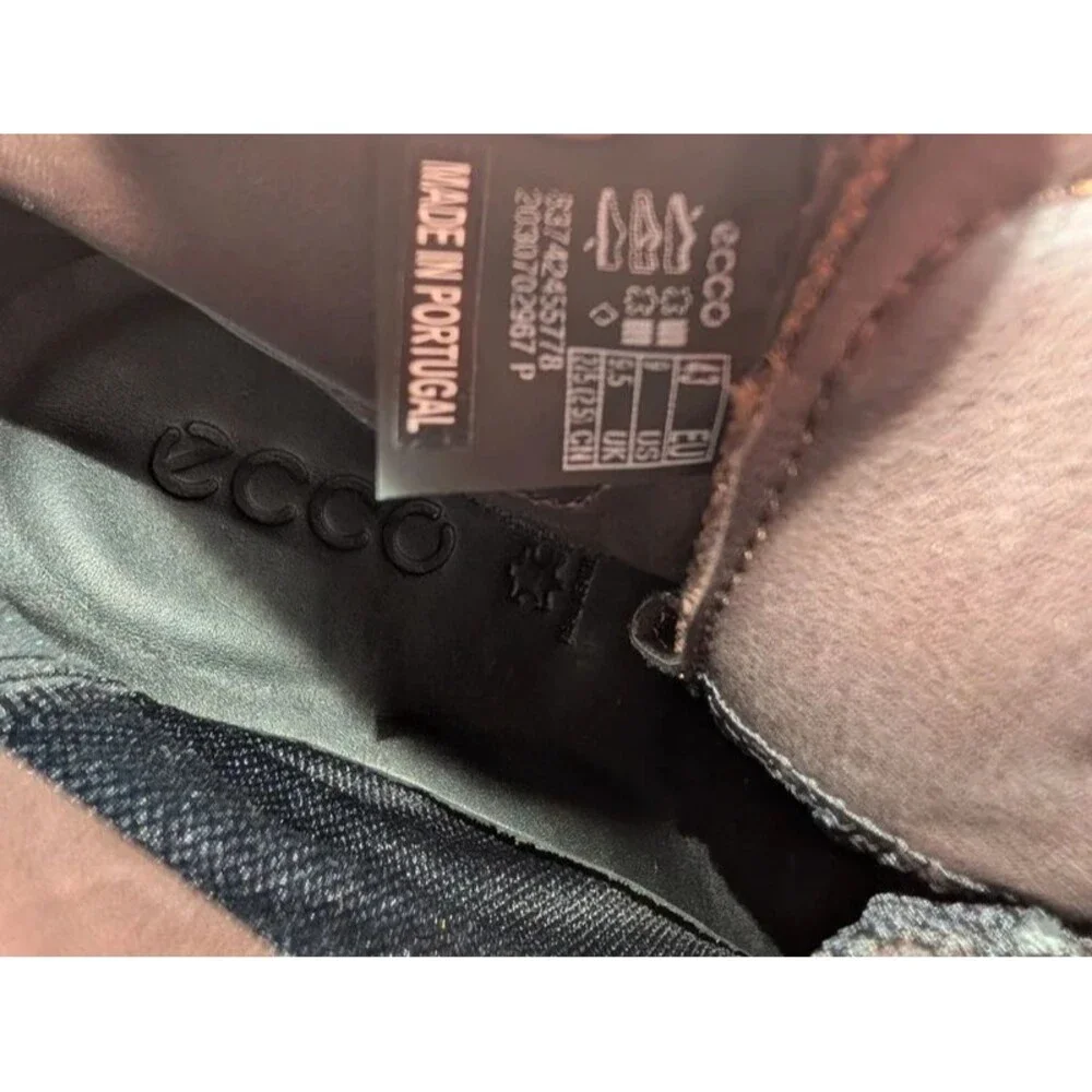 ECCO Men's ST.1 Hybrid Gore-tex waterproof leather boots  size EU 43  US 9.5 new